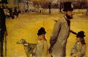 Edgar Degas Place de la Concorde France oil painting artist